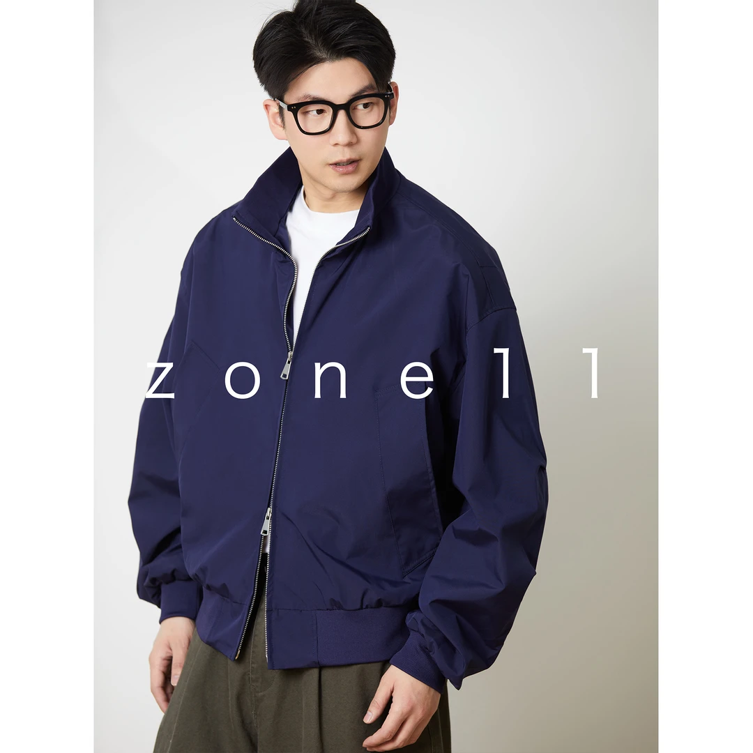 Zone11春2025「」短款美式飞行员夹克外套cleanfit廓形宽松百搭WW03