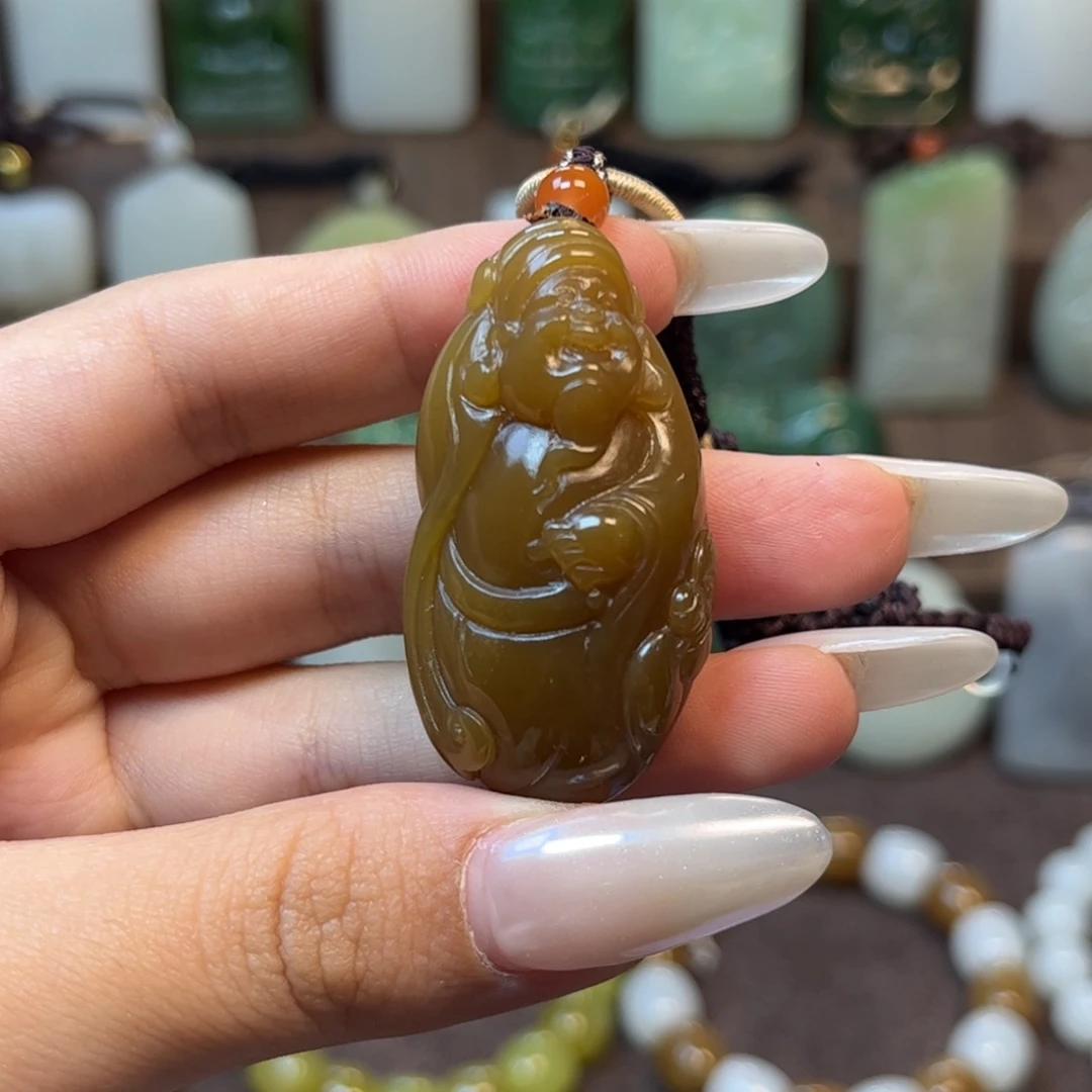 和田玉未镶嵌手串