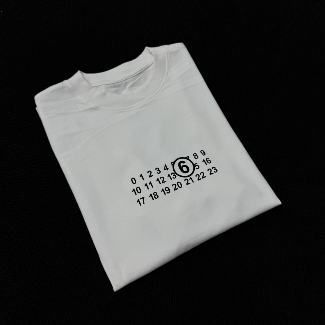 【300g】马吉夏季46支双纱冰感舒适百搭基础纯棉短袖T恤 男女同款