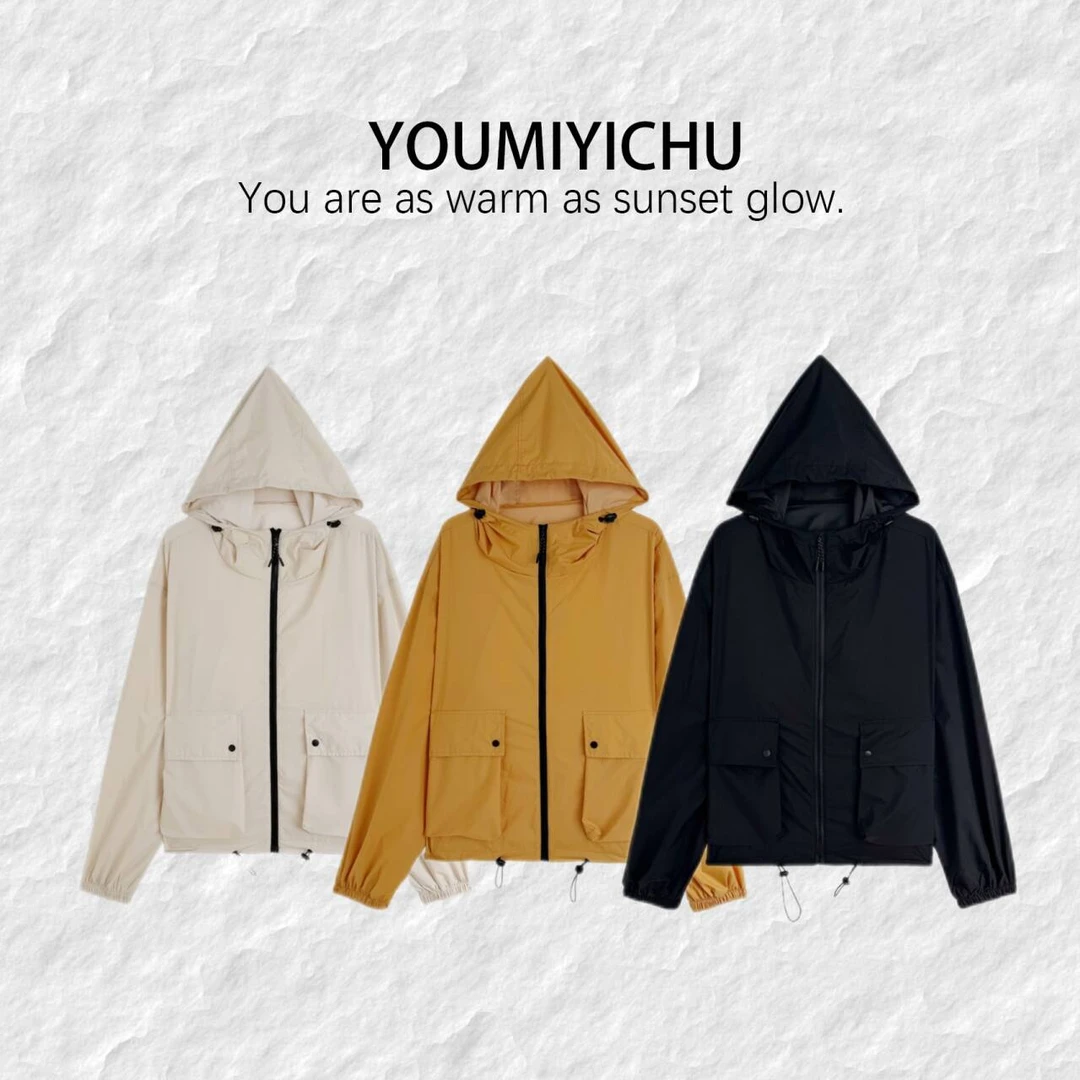 Y.M |  “氧自由” 原纱型防晒 简约工装设计休闲百搭款防晒衣804