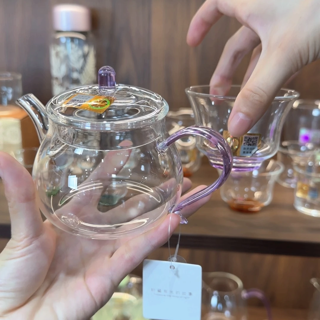 自**乐清杯浅紫+青云壶浅紫