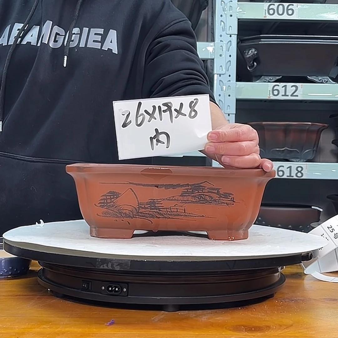 紫砂花盆宜兴紫砂10号