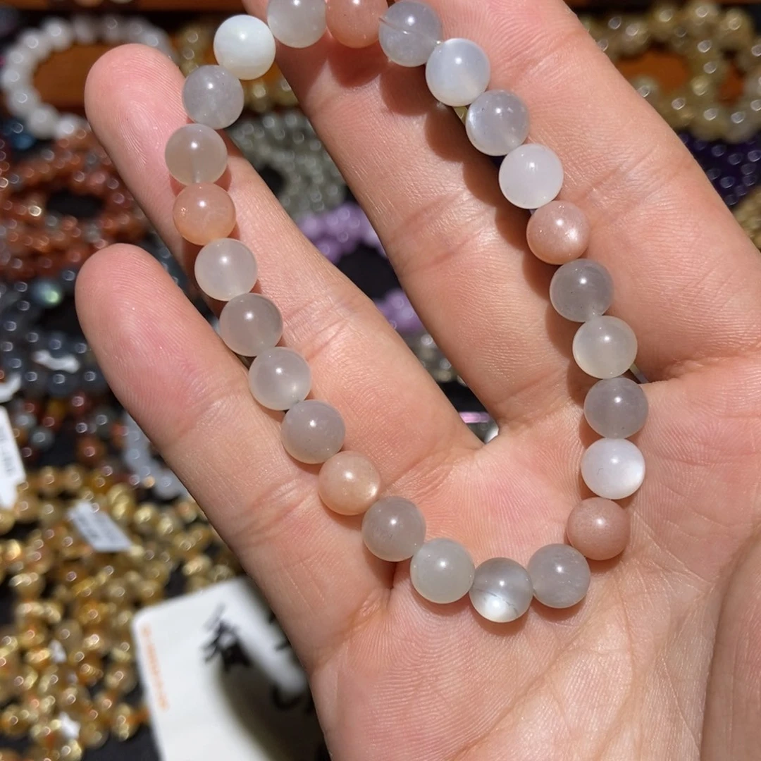 水晶手链未镶嵌彩月光