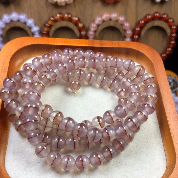 玛瑙/玉髓未镶嵌手链