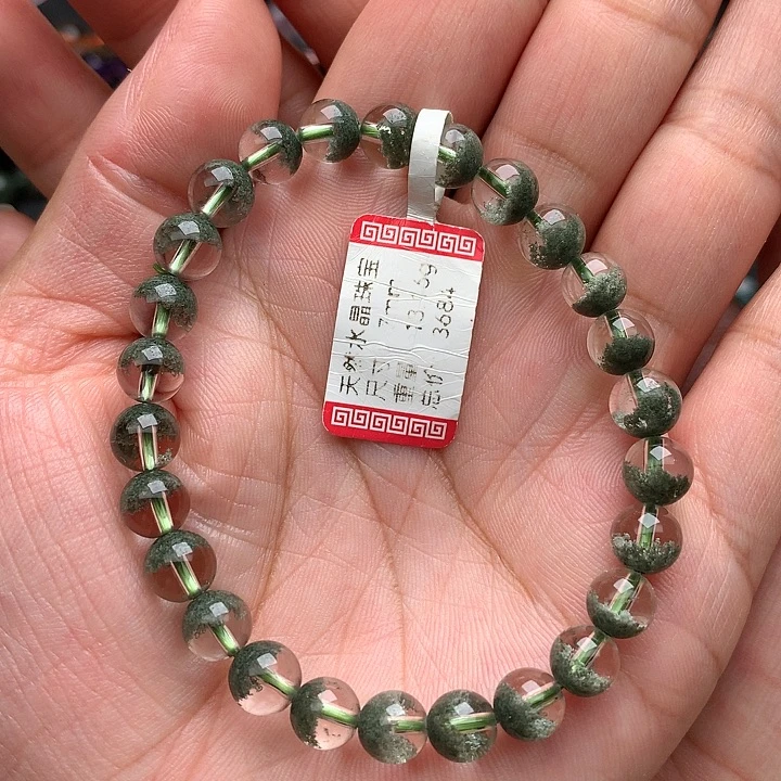 水晶未镶嵌手串天然水晶