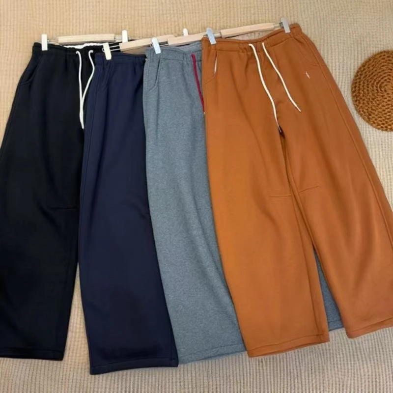 2025年冬季新款5818-时尚洋气 加绒微香蕉裤