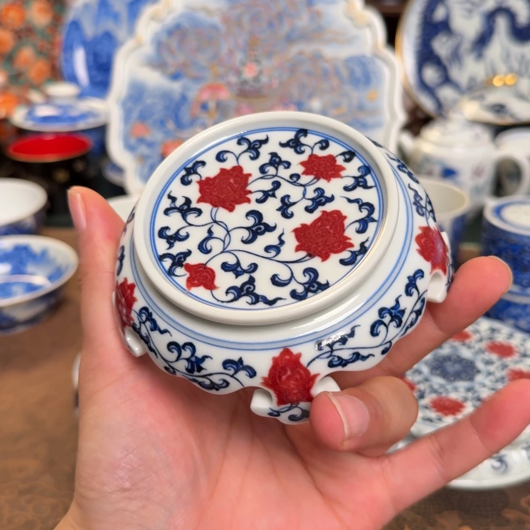 P***o纯手工手绘陶瓷茶具