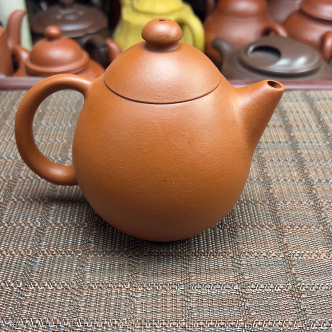 紫砂茶壶宜兴原矿紫砂壶400毫升容量