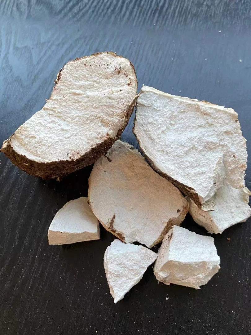 老褚选品 藏区野生茯苓 ，肉质很硬