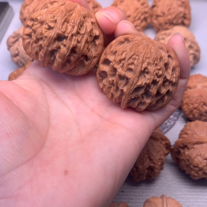 文玩核桃把件磨盘42