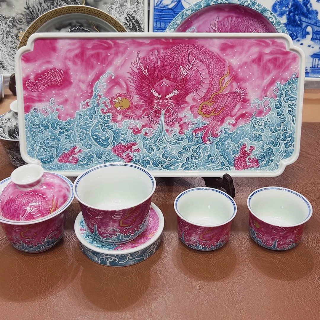 摆件景德镇陶瓷艺术展演厅及艺术