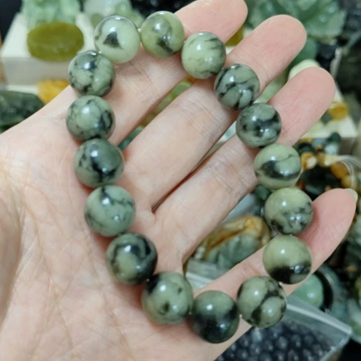 未镶嵌岫玉手串手串