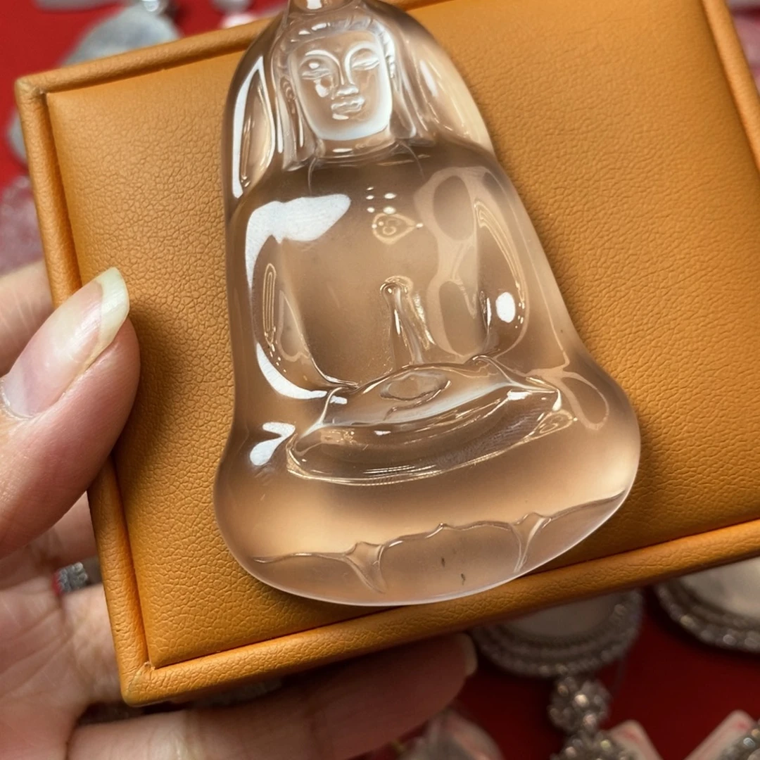 理***计未镶嵌吊坠石英质玉