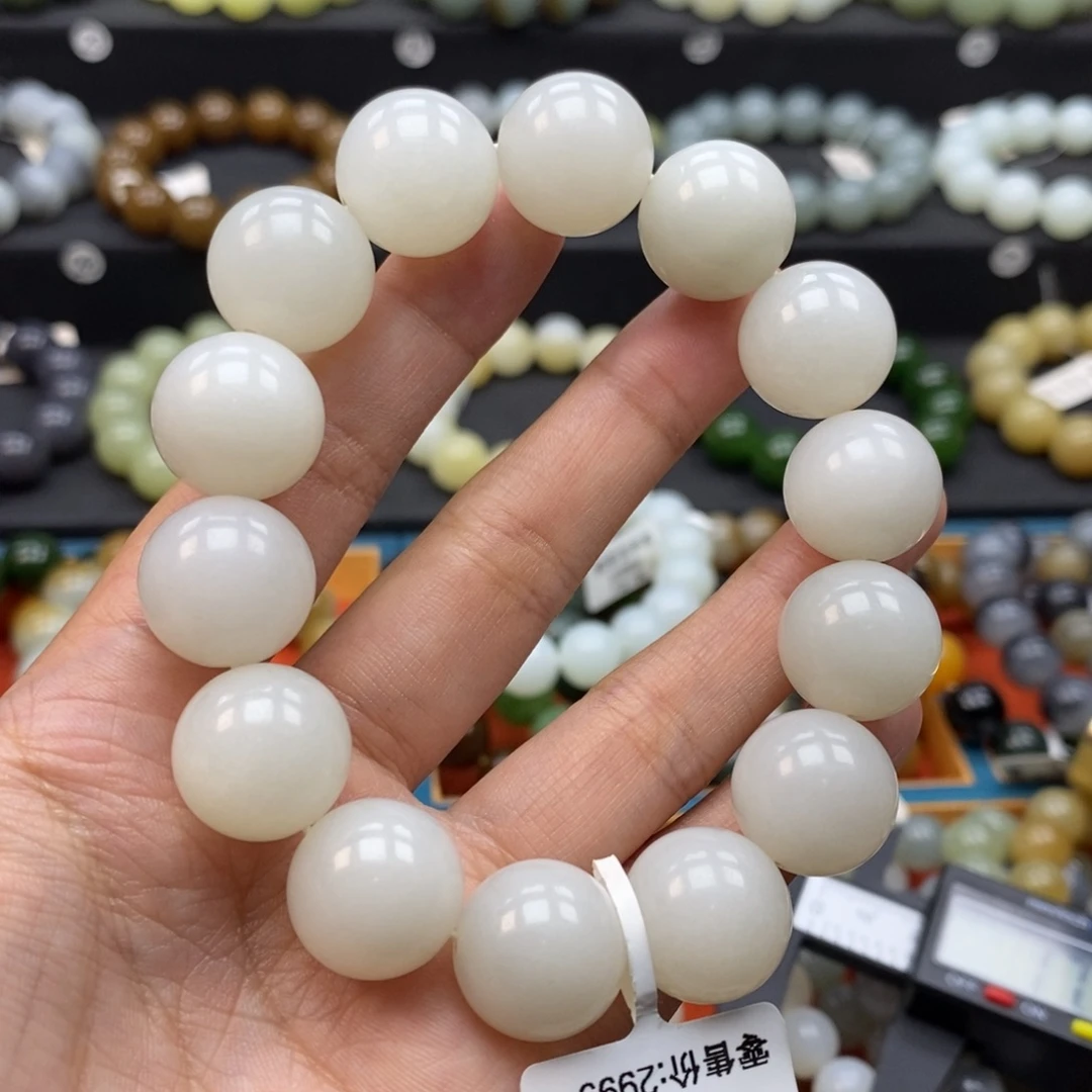 未镶嵌手串和田玉L卡16