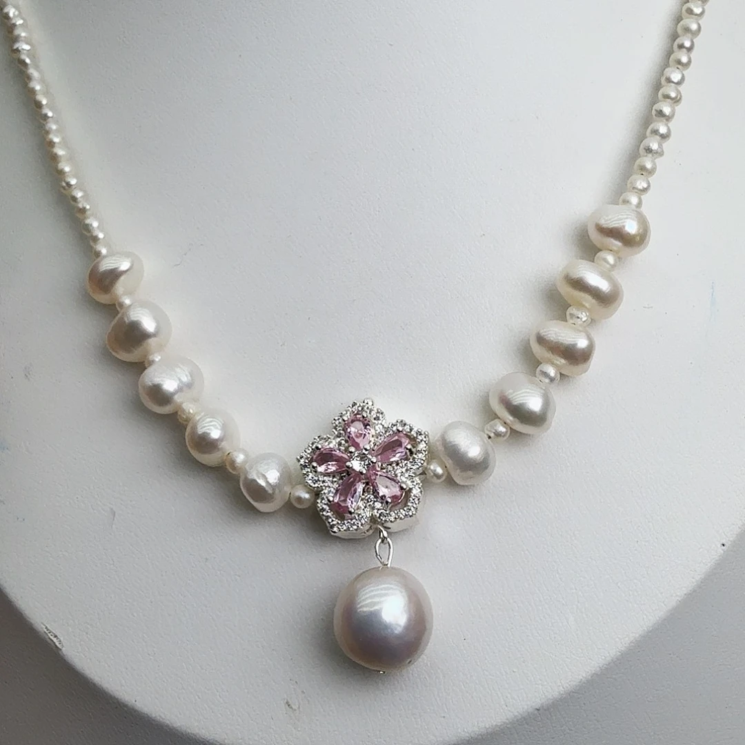 淡水珍珠颈饰未镶嵌