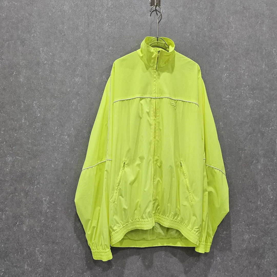 99新 Balenciaga/巴黎世家 纯色休闲拉链长袖夹克外套48码/003891