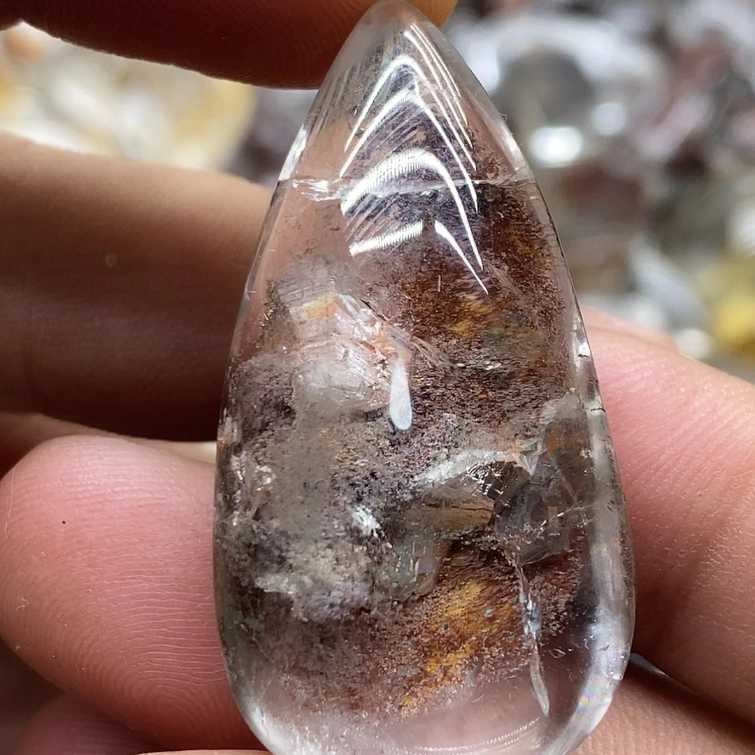 未镶嵌水晶珠宝半成品