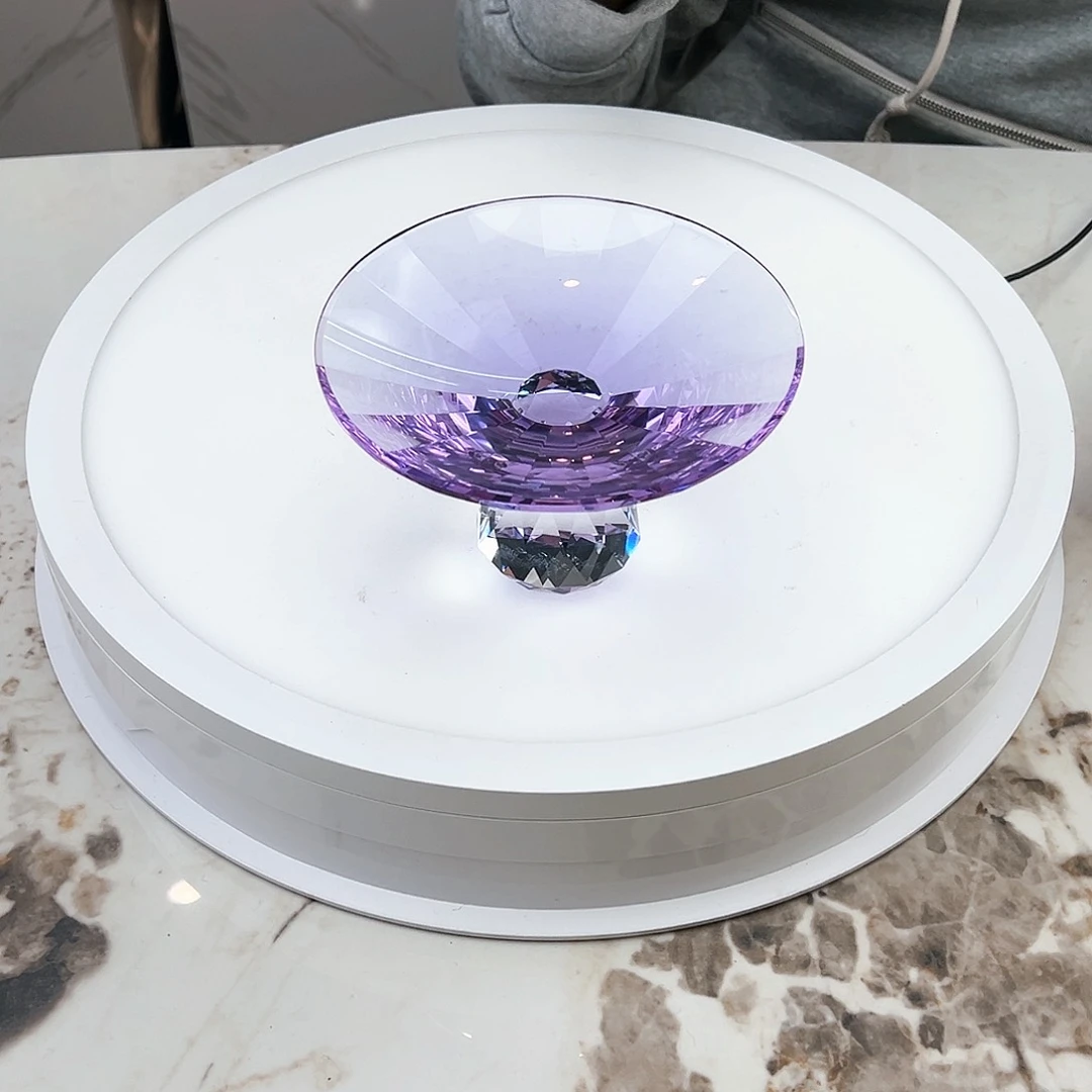 茶盏琉璃水晶坚果盘