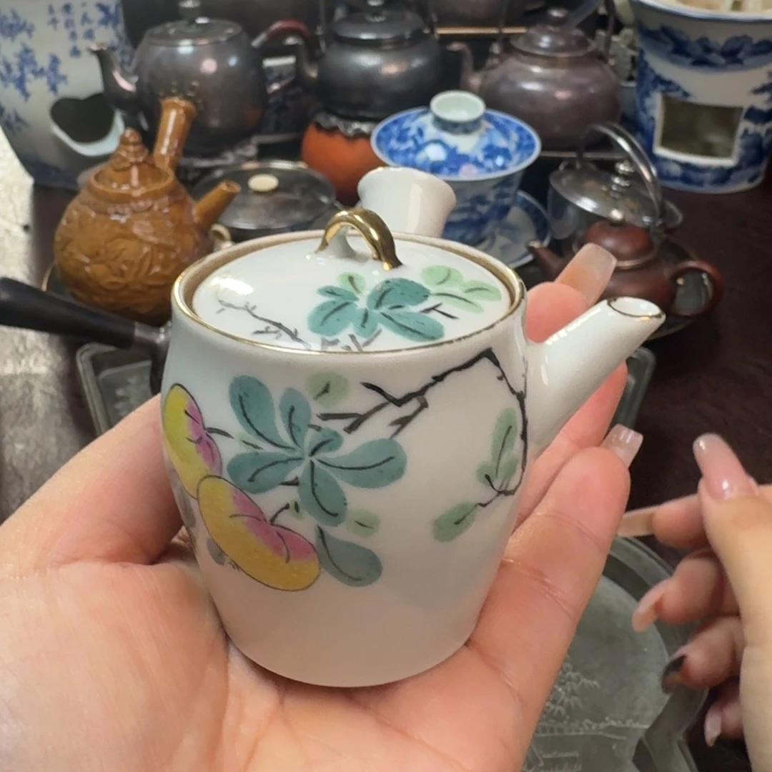 阡茶可集辛选侧把壶