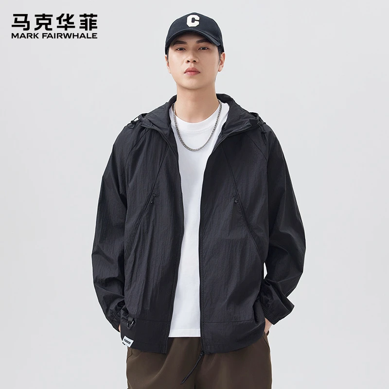 马克华菲情侣防晒衣外套夏季薄款冰丝速干防晒服男女款户外皮肤衣