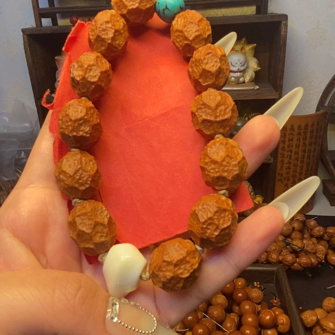 橄榄核手串/手链手工陨石