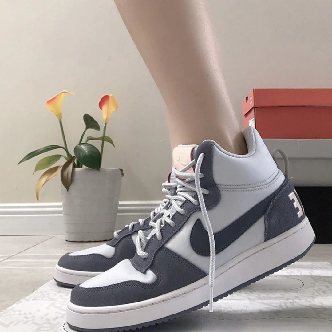 (断码清货)NIKE/耐克 Court女鞋中帮防滑休闲板鞋844907-005-35.5