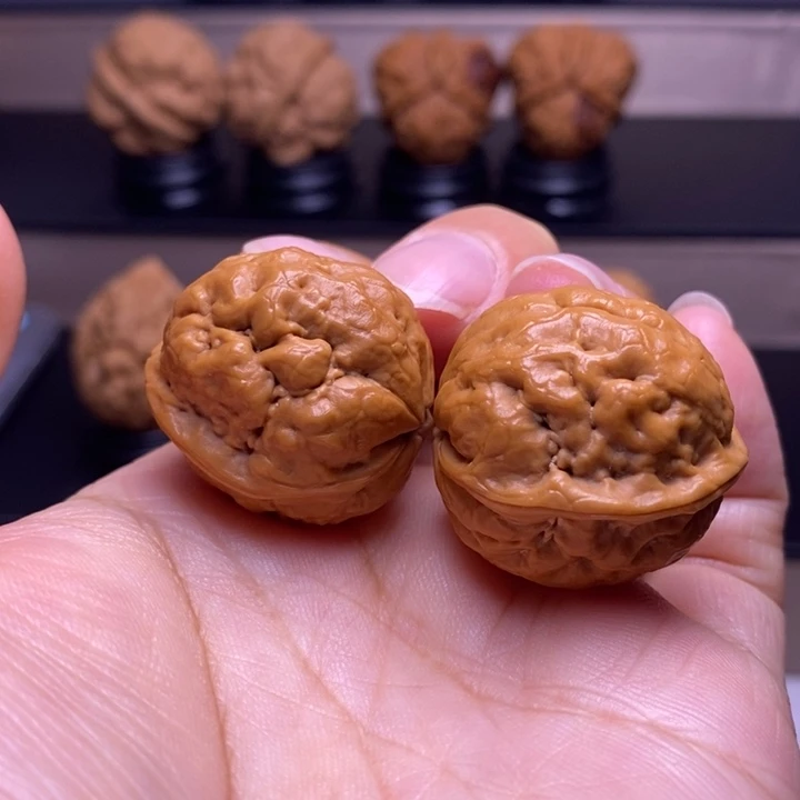 把件文玩核桃脑纹青蛙49