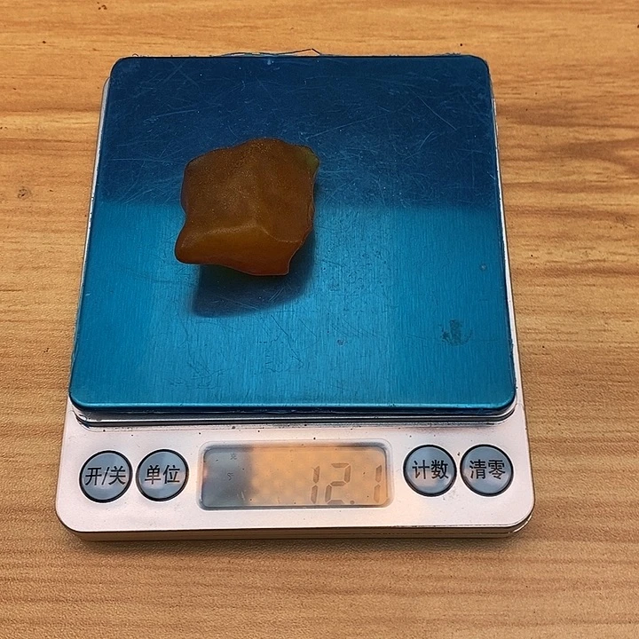 定制琥珀藏扣平安扣