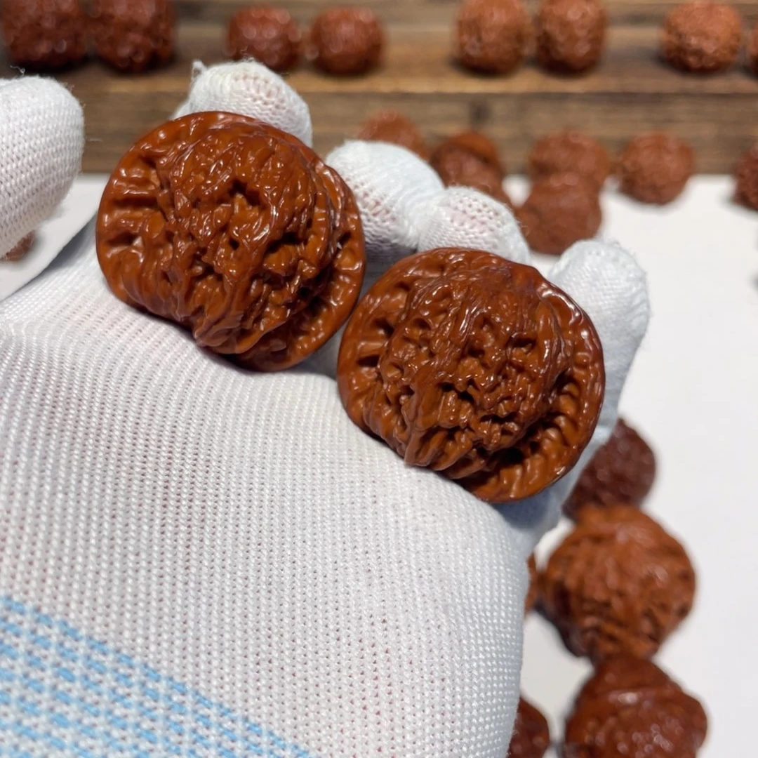 哈***笑吊坠文玩核桃磨盘400.06. #00#WY