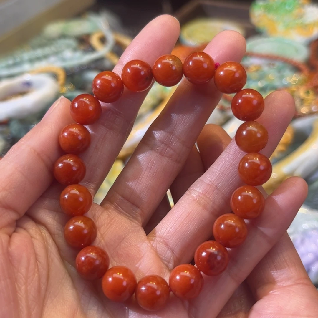 翡翠颈饰未镶嵌待编款