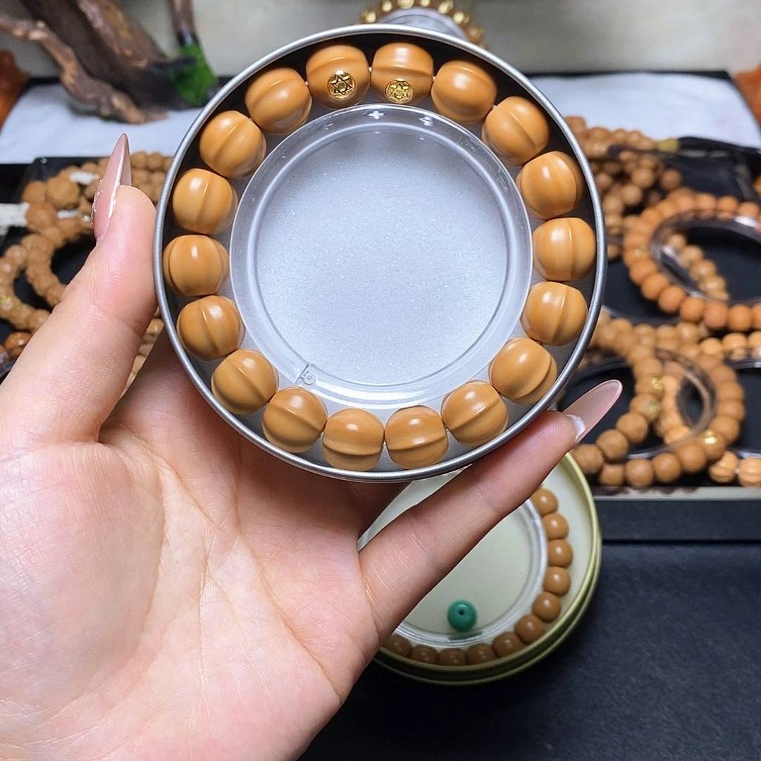 猴头核桃手串双标四花鲨鱼鳍尺寸13+全品单号328号