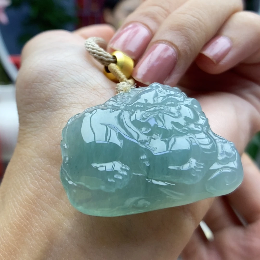颈饰未镶嵌翡翠吊坠40