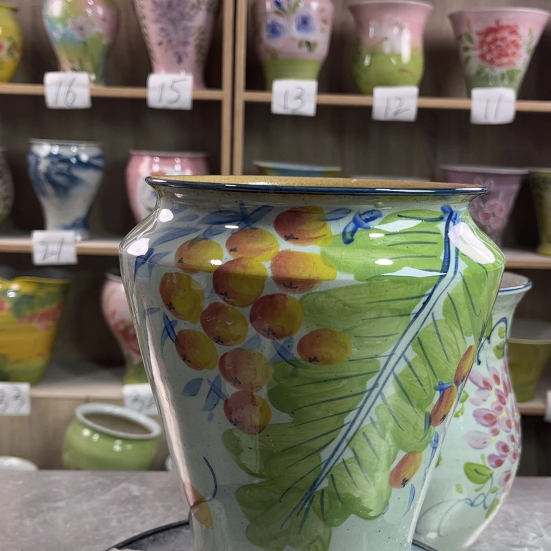 景德镇陶瓷花盆花盆