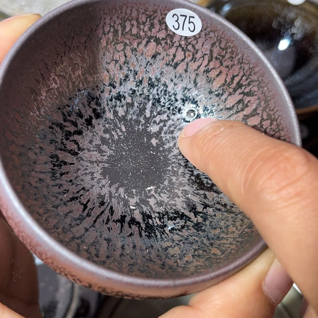 茶盏义兴龙窑坚持真柴微瑕