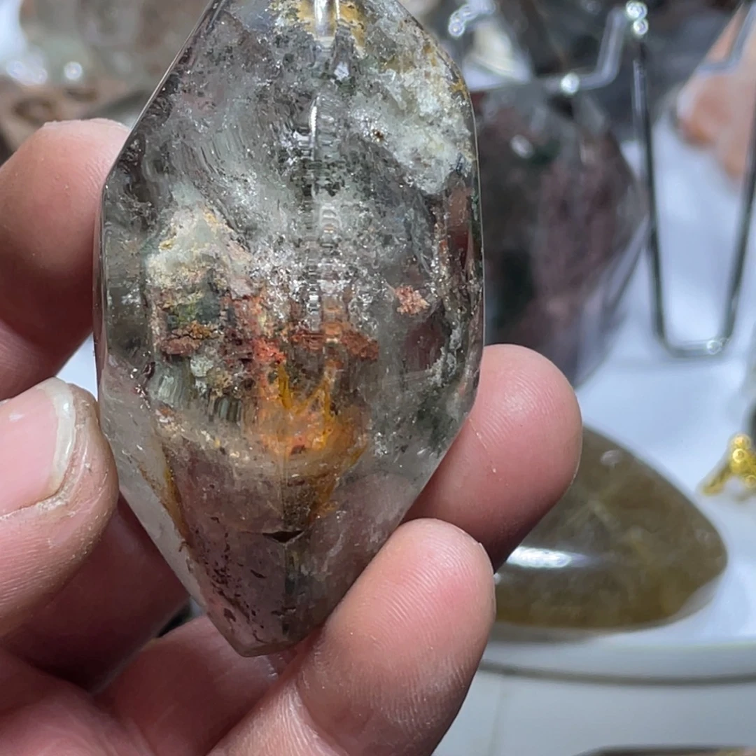 水晶未镶嵌珠宝半成品