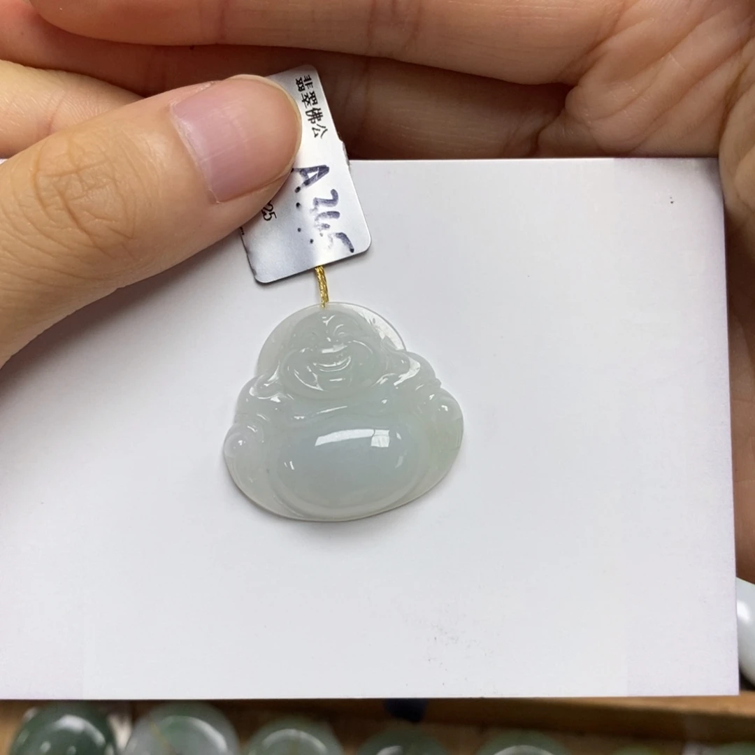 颈饰未镶嵌翡翠佛公