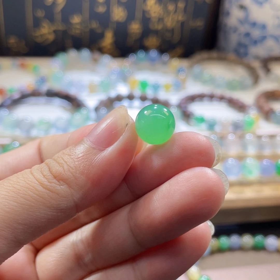 未镶嵌手链翡翠甜果阳绿