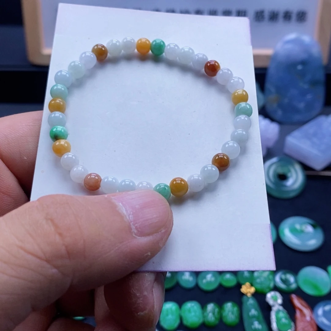 翡翠未镶嵌手串翡翠手串