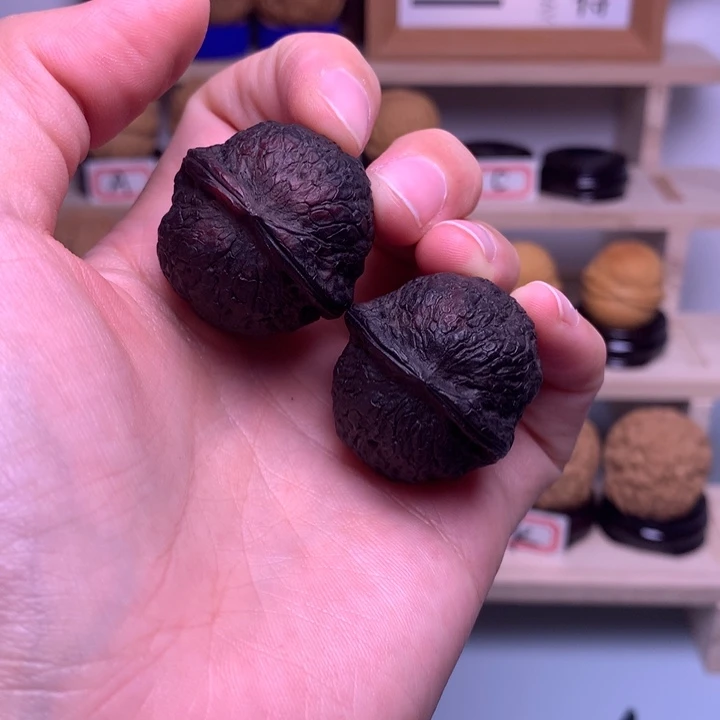 把件文玩核桃30咖啡豆29尺