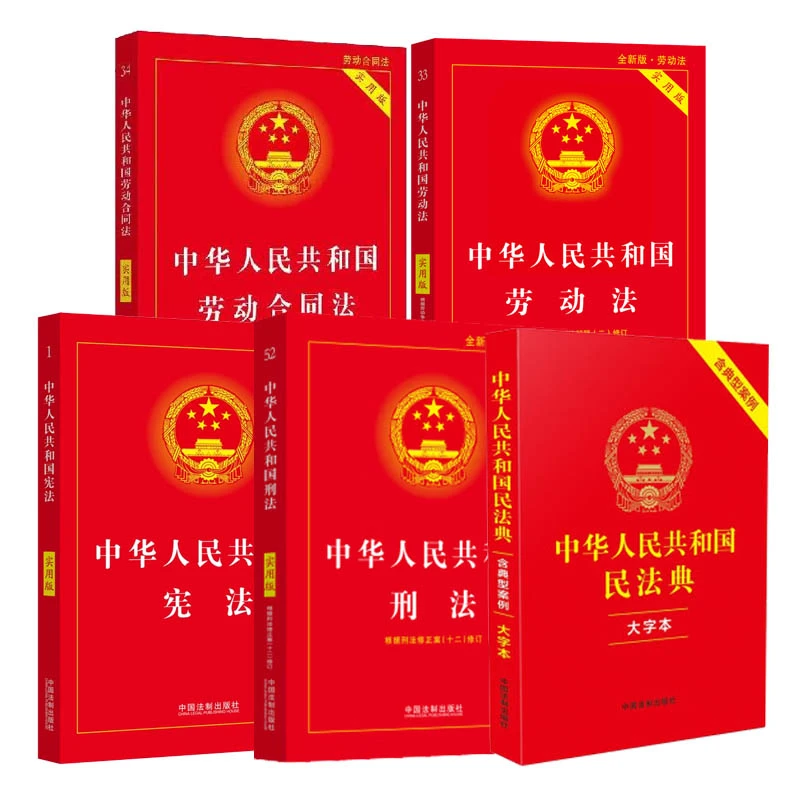 民法典 刑法 宪法 劳动法 实用版法律知识入门图书
