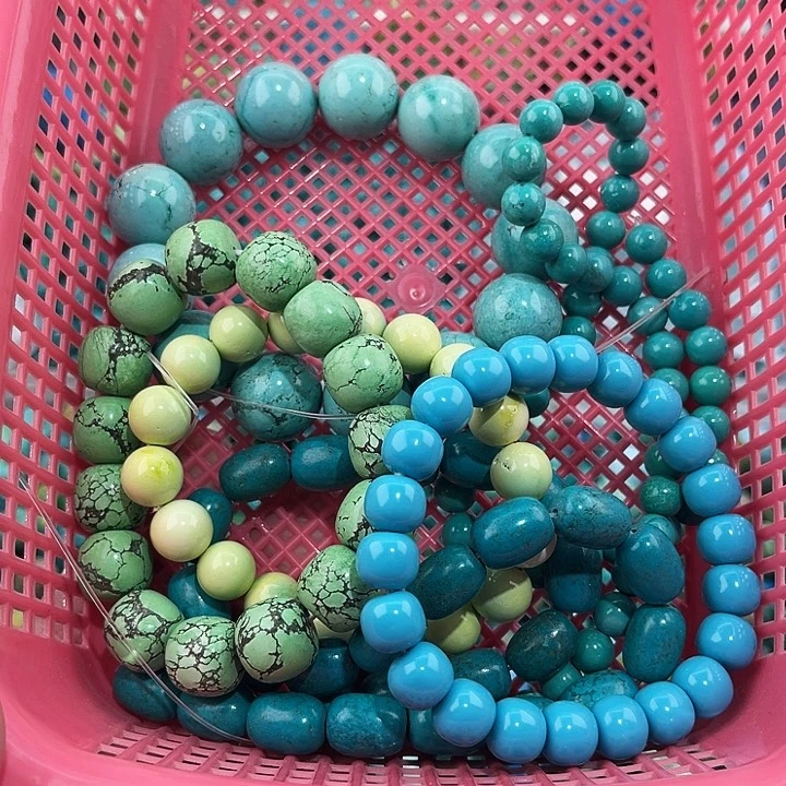 未镶嵌菱锰矿珠宝半成品