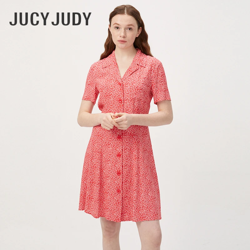 JUCY JUDY时尚碎花连衣裙JJ1411-JVOP923CRE