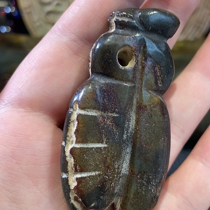 紫金钵盂菩提吊坠