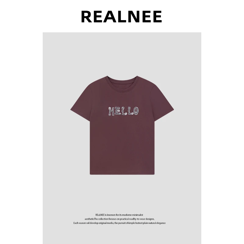 【盛夏之约】“99进口棉”舒适透气高温烫钻字母短袖T恤RLMMT4TX03664