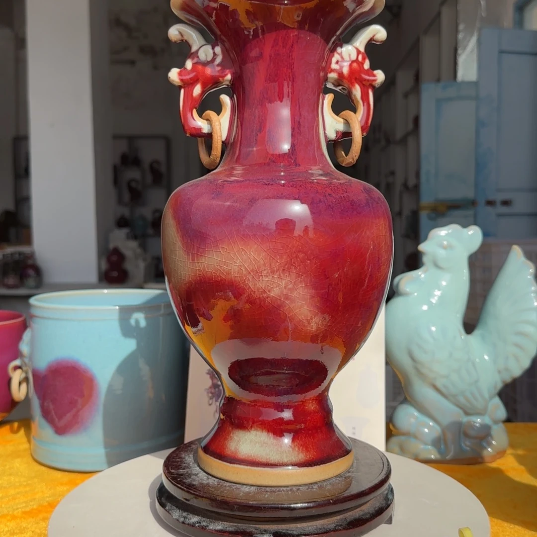 摆件陶郑家钧瓷摆件