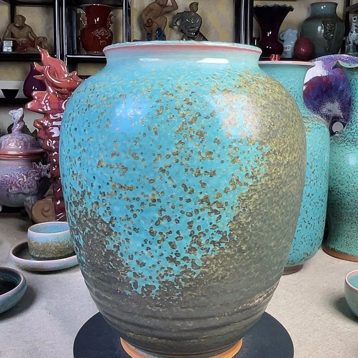 钧瓷艺术作品炉钧