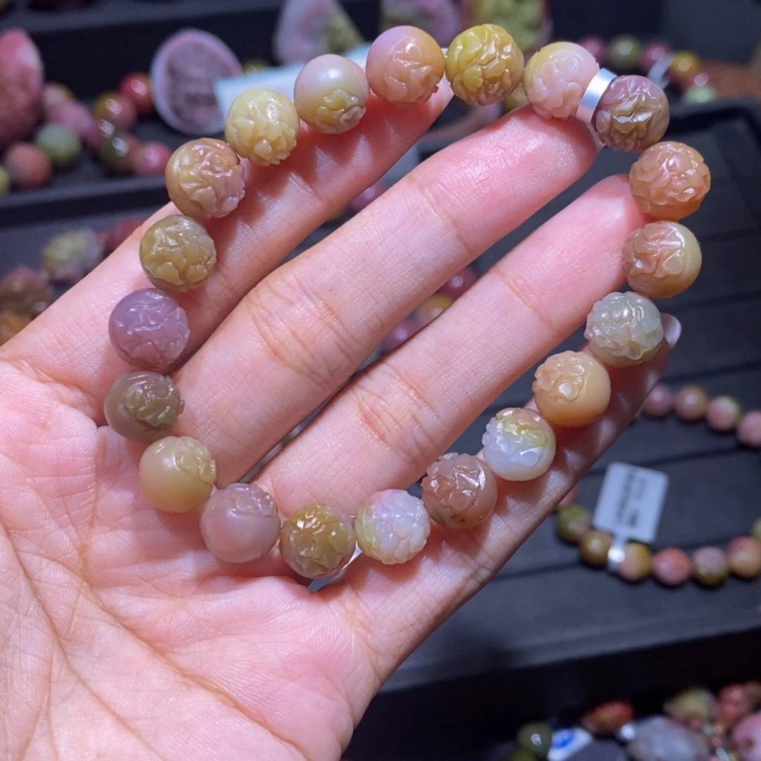 【闪购商品】玛瑙/玉髓手串未镶嵌盐源玛瑙