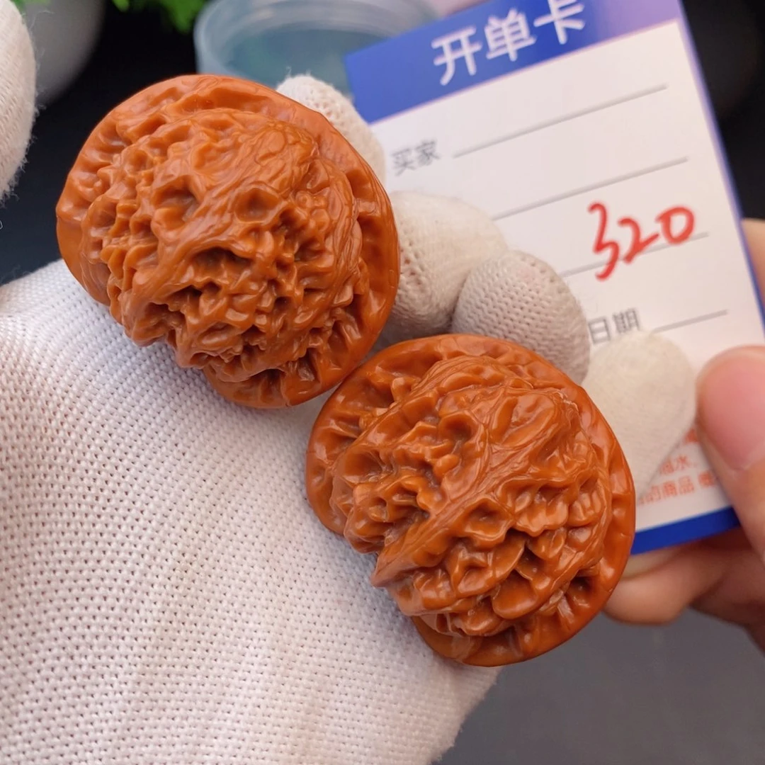 文玩核桃把件41宫灯320