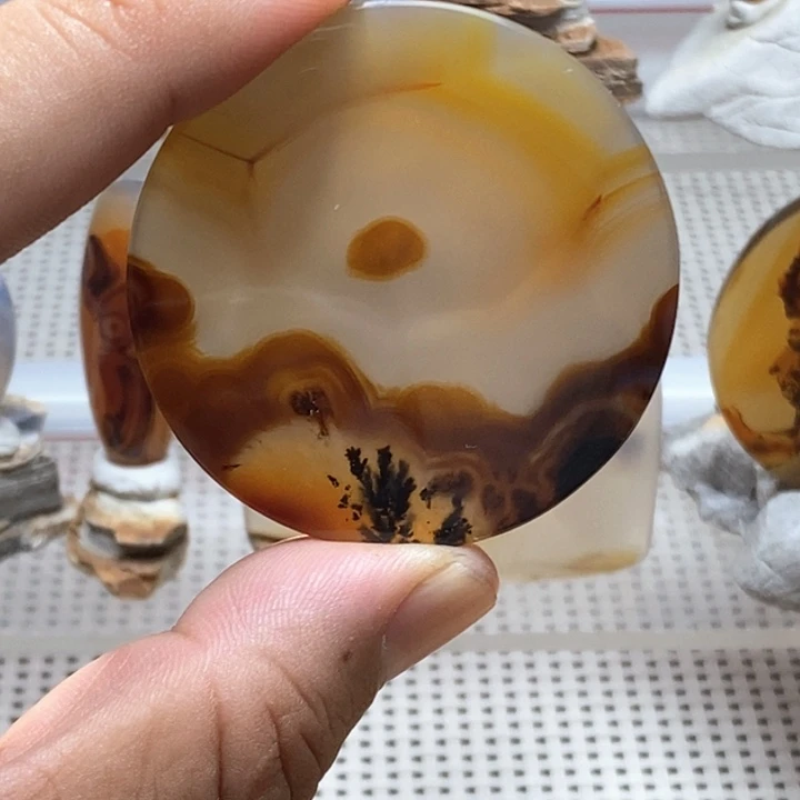 玛瑙/玉髓未镶嵌颈饰
