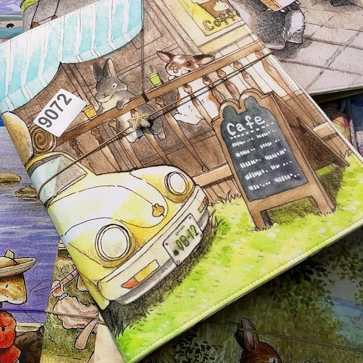 织绣小A4活页送纸9072